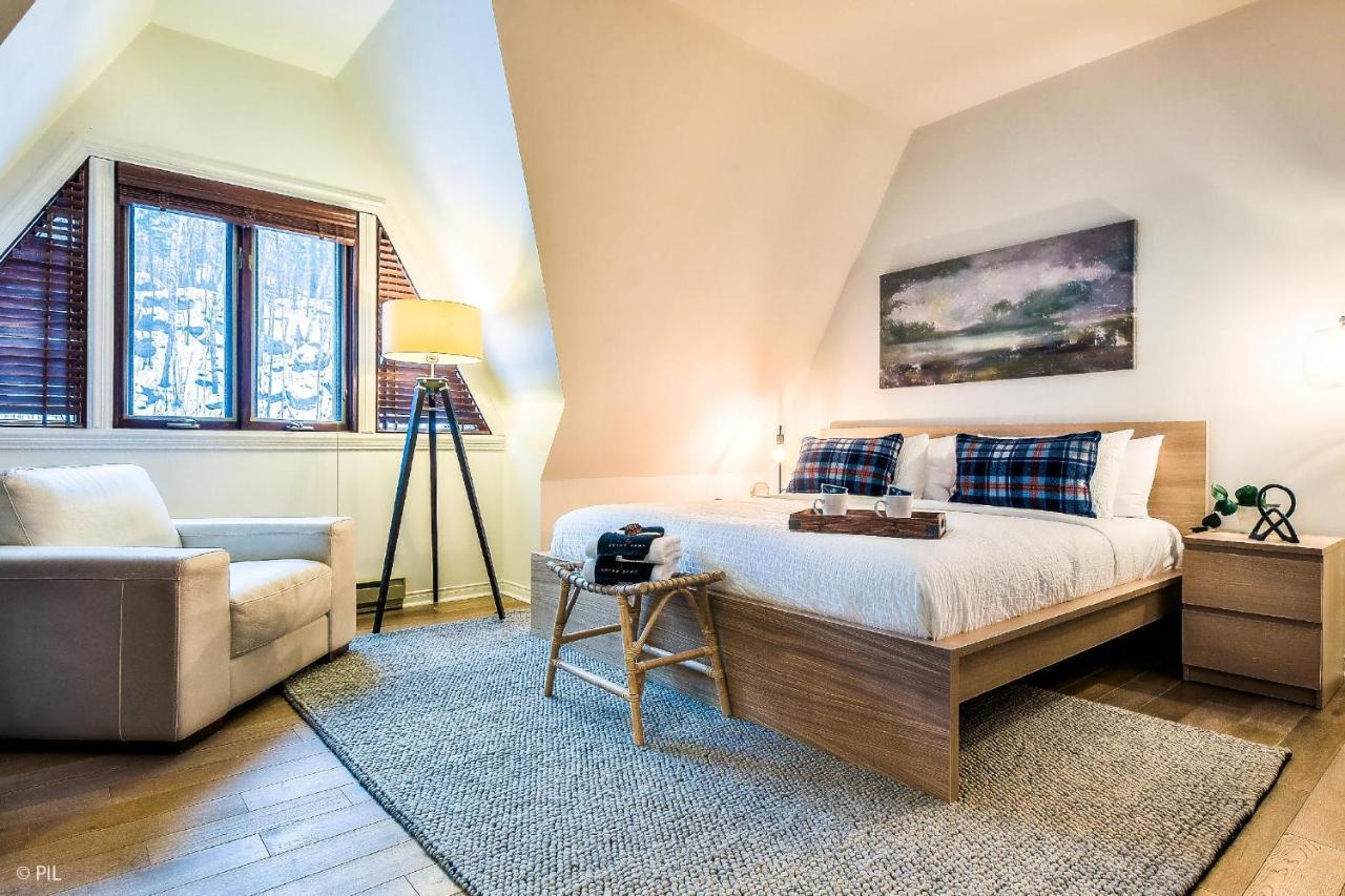 Le Plateau Ski Inout W 3Bdrs W Pool Access Мон-Трамблан Экстерьер фото