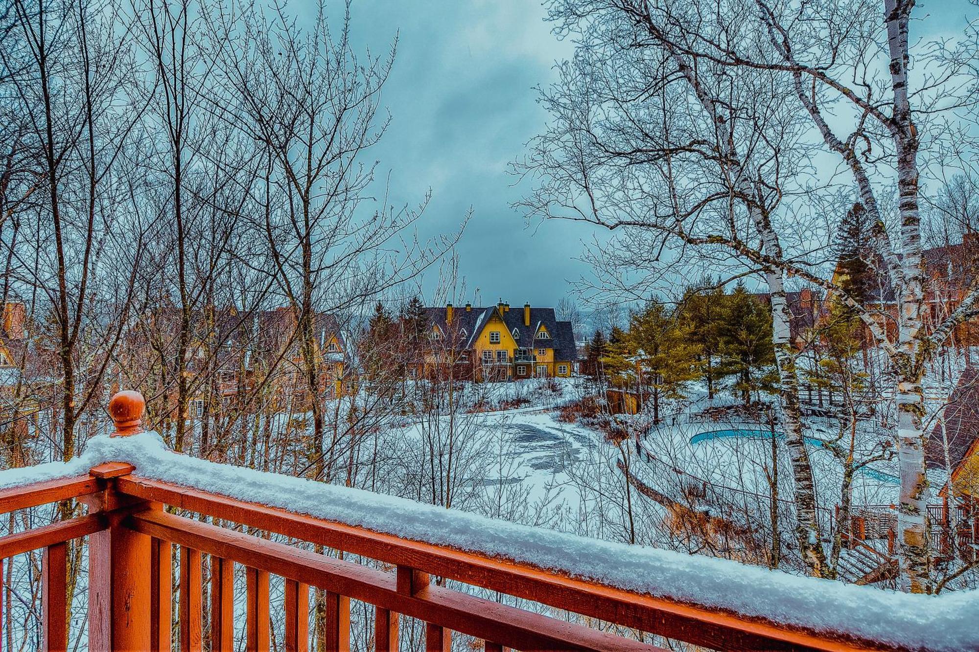 Le Plateau Ski Inout W 3Bdrs W Pool Access Мон-Трамблан Экстерьер фото